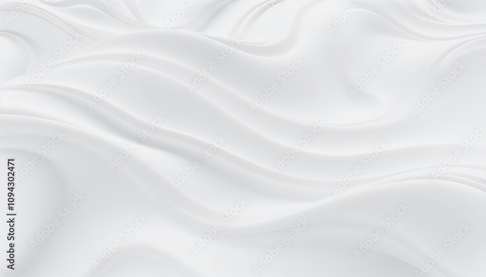 white silk background