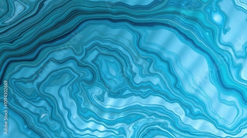 Mother of pearl with swirling patterns in shades of blue and green, shimmering, organic, natural