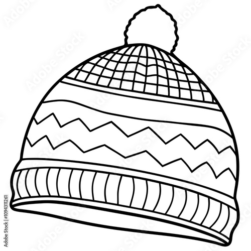  colorful winter beanie hat