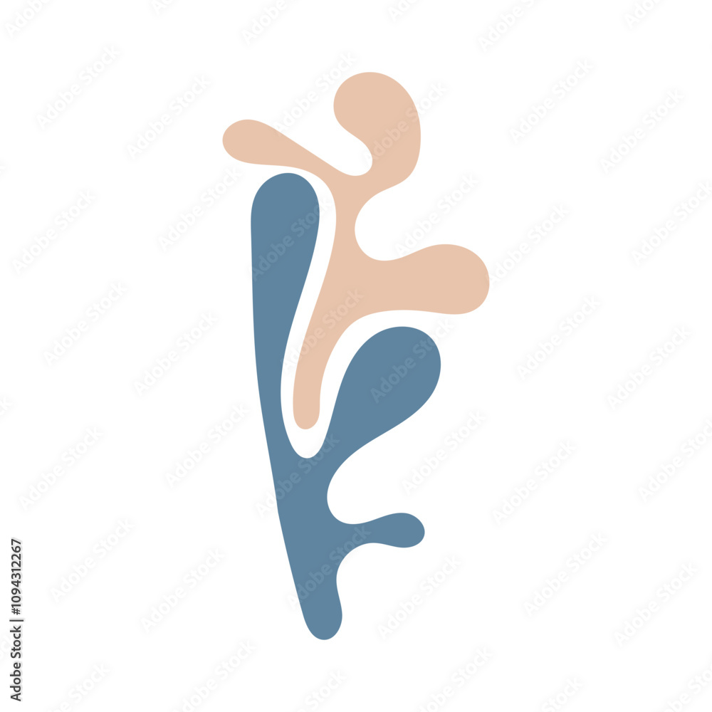 Abstract Leaves Shape