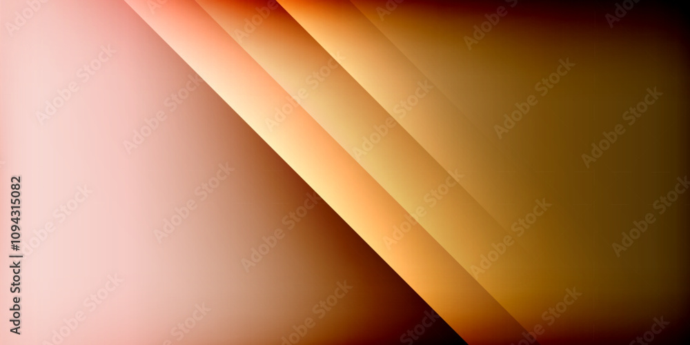 Obraz premium Dynamic shadow lines geometric shapes