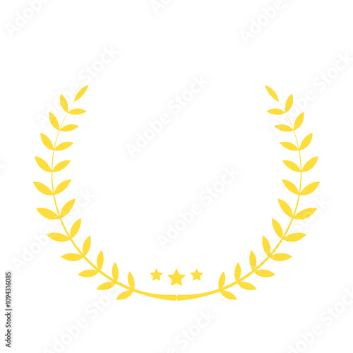 Gold Laurel Award Emblem