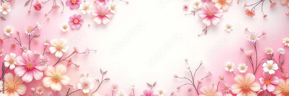 Delicate pastel rainbow stripes in an intricate floral pattern on a soft background suggesting a whimsical and fantastical world, ancient, enchantment Delicate pastel rainbow stripes in an intricate floral pattern on a soft background suggesting a whimsical and fantastical world, ancient, enchantment