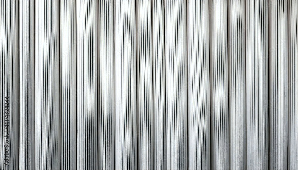 Obraz premium White stripes. Cool white background. Texture material.