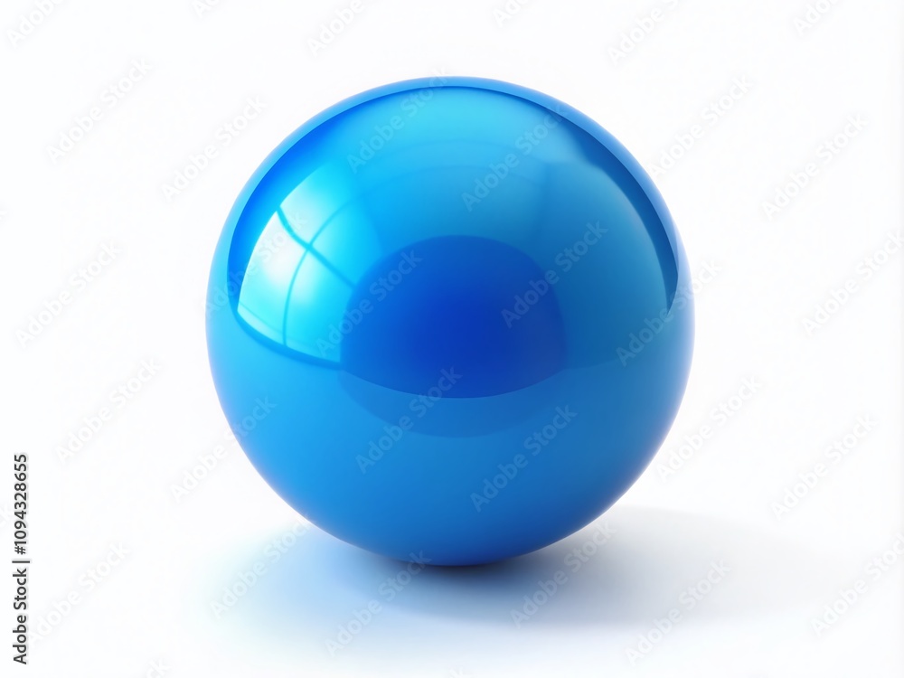 A solitary blue sphere against a white backdrop, perfect for abstract design elements, graphics, and illustrations, A solitary blue sphere against a white backdrop, perfect for abstract design elements, graphics, and illustrations,