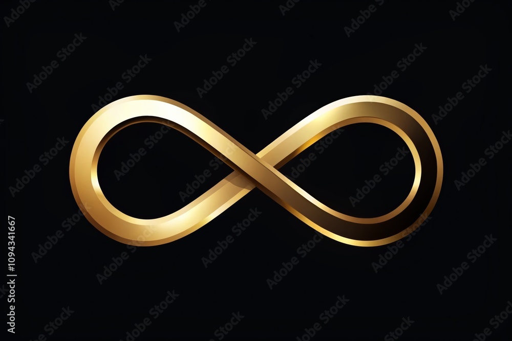 Elegant Z Infinity Logo Silhouette - Gold Business Branding Elegant Z Infinity Logo Silhouette - Gold Business Branding
