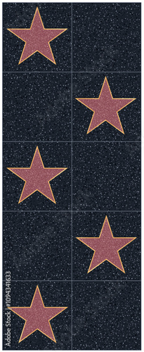 five hollywood stars