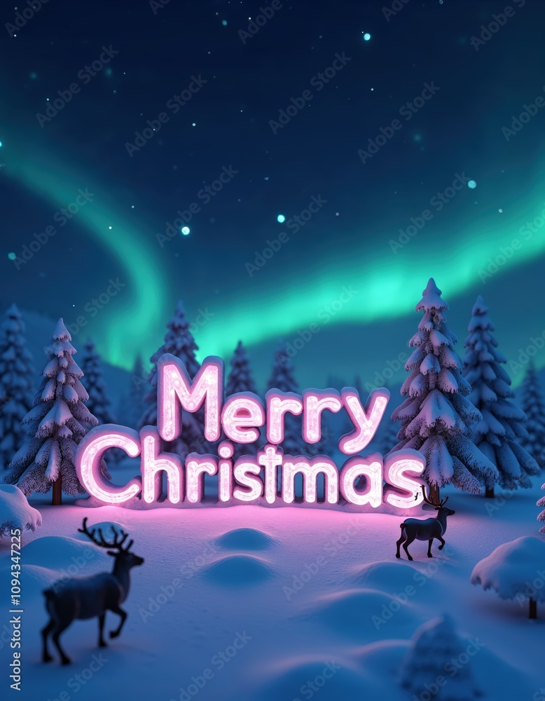 Wish you a Merry Christmas text. Typography Wish you a Merry Christmas text. Typography