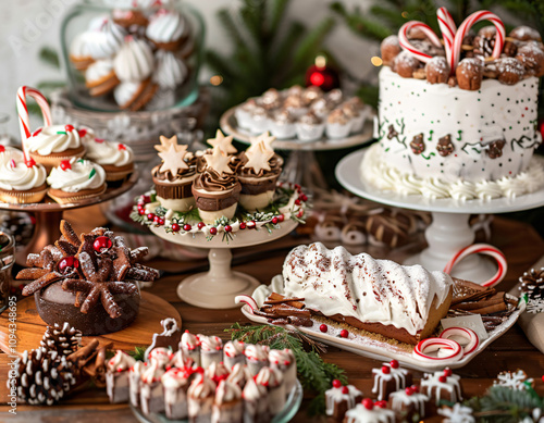 Christmas Dessert Table