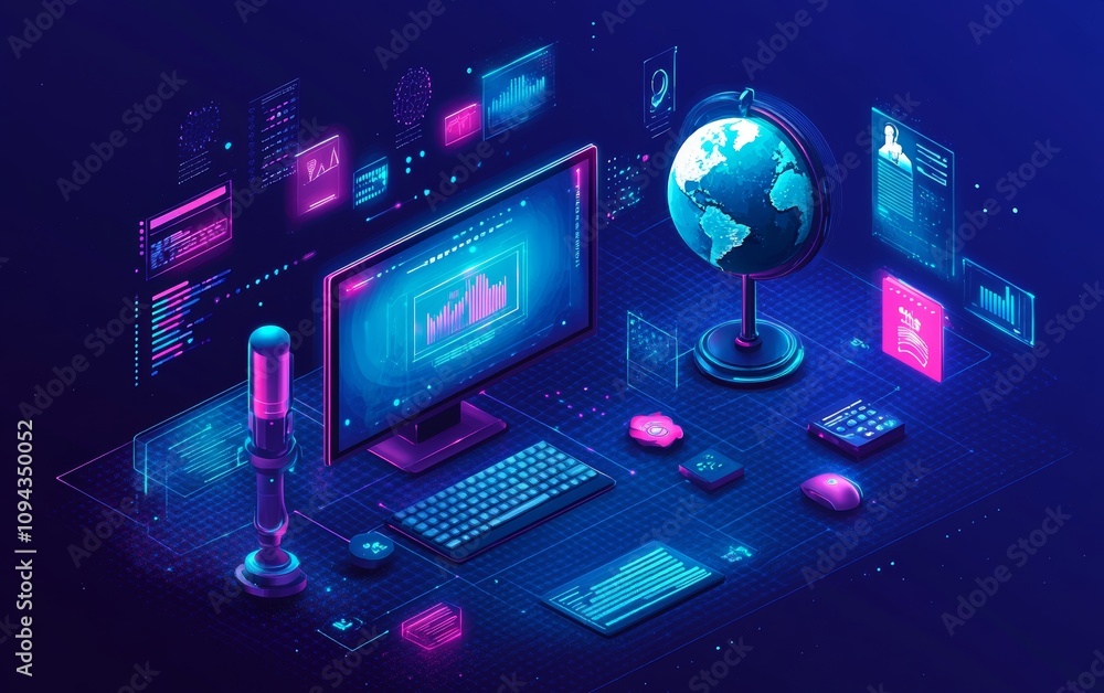 Futuristic Digital Marketing Platform for Media Buying and Programmatic Advertising Futuristic Digital Marketing Platform for Media Buying and Programmatic Advertising