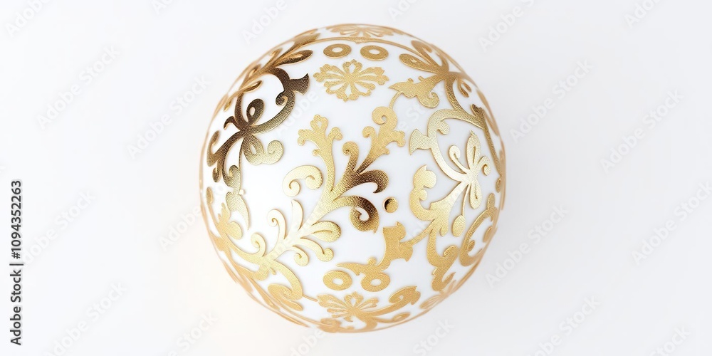 A stunning easter egg showcasing a delicate filigree pattern in gold and silver against a crisp white backdrop, luxurious art, white background, spring decor A stunning easter egg showcasing a delicate filigree pattern in gold and silver against a crisp white backdrop, luxurious art, white background, spring decor