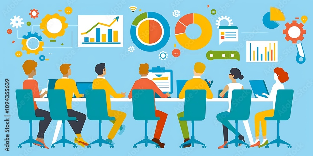Young business teamwork working with business report document on office desk.Brainstorming Business People Design Planning,Brainstorming Planning Partnership. Young business teamwork working with business report document on office desk.Brainstorming Business People Design Planning,Brainstorming Planning Partnership.