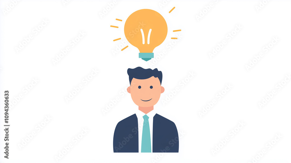 Business man and woman flat illustration with empty text bubble, communication Business man and woman flat illustration with empty text bubble, communication
