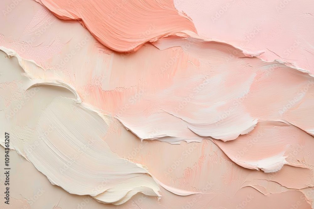 Pastel Watercolor Abstract Background Art Soft Textures Pink Peach White Pastel Watercolor Abstract Background Art Soft Textures Pink Peach White