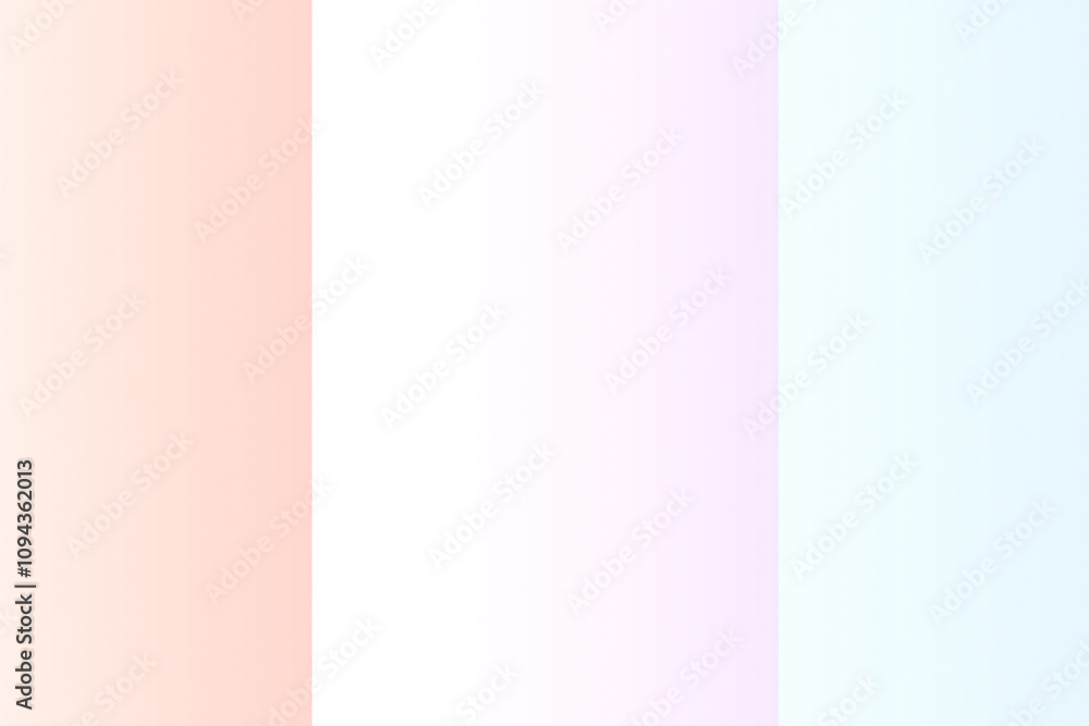 Pastel gradient stripes in soft coral, lavender, and baby blue. Pastel gradient stripes in soft coral, lavender, and baby blue.