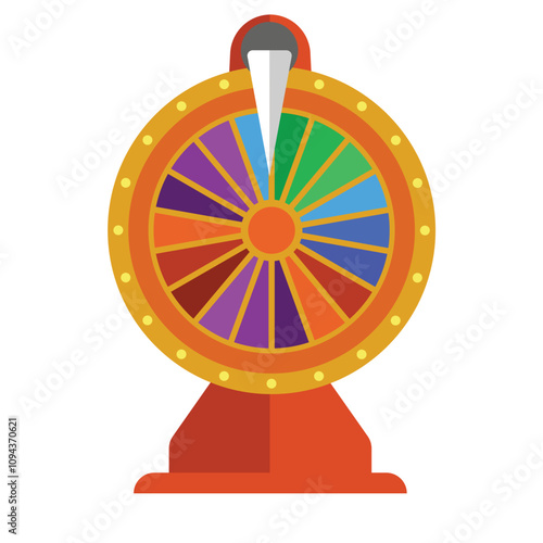 Fortune Wheel Illustration