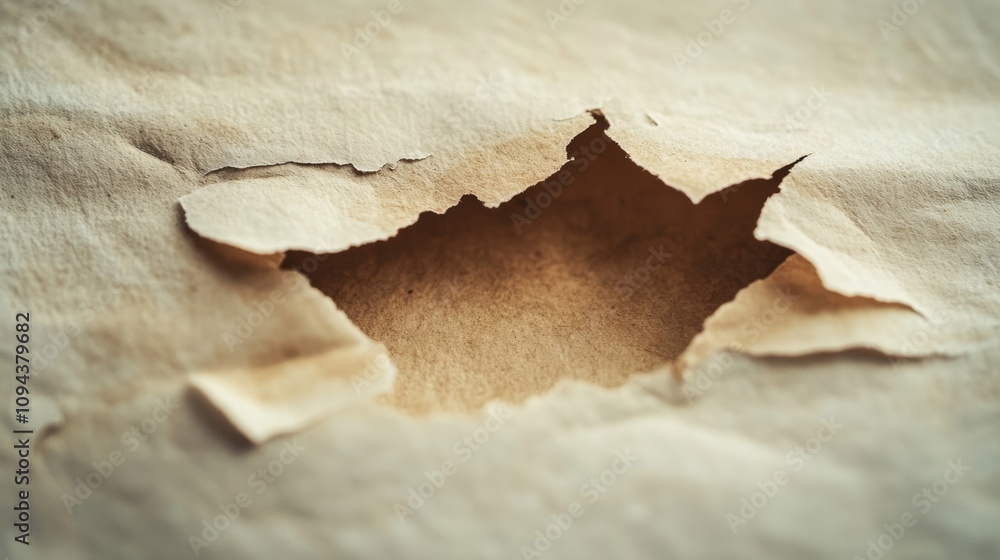 Torn paper revealing hidden texture close-up shot artistic exploration minimalist style macro view creative concept Torn paper revealing hidden texture close-up shot artistic exploration minimalist style macro view creative concept