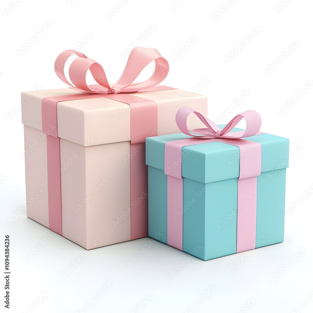 Obraz premium Colorful Gift Boxes for Celebrations and Events