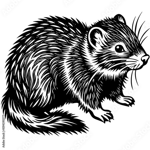 illustration of a lemming photo