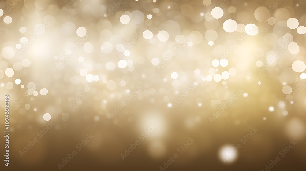 Abstract Gold Bokeh Background With Sparkling Lights Abstract Gold Bokeh Background With Sparkling Lights