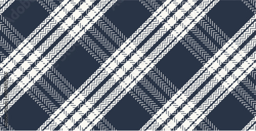 Vector checkered pattern. Tartan, textured seamless twill for flannel shirts, duvet covers, other autumn winter textile mills. Vector Format