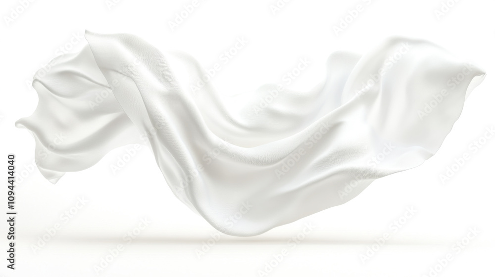 Soft white cloth are simple yet elegant for graphic design or wallpaper. Soft white cloth are simple yet elegant for graphic design or wallpaper.