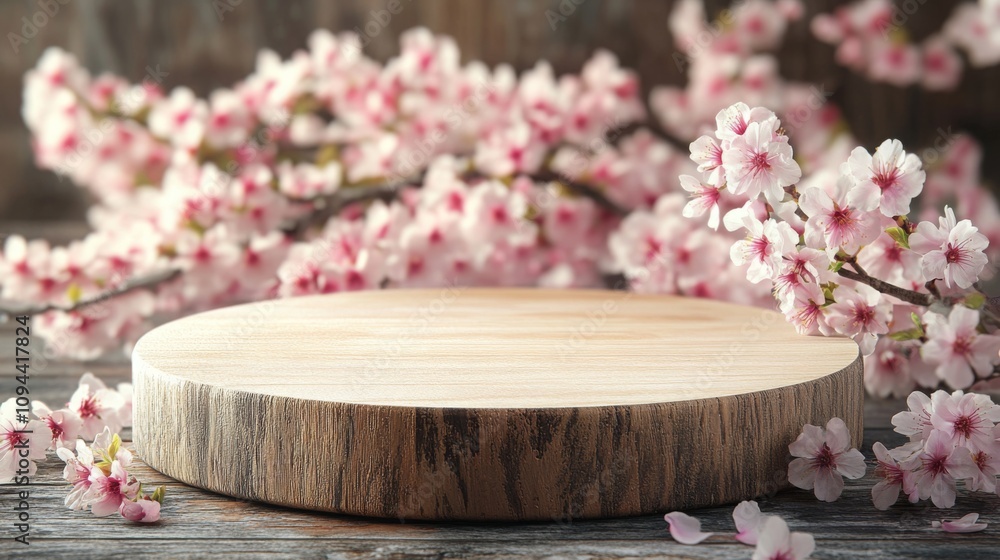 3D background, pink podium display. Sakura pink flower falling. Cosmetic or beauty product promotion step floral, pastel pedestal. Abstract minimal advertise. 3D render copy space spring mockup. 3D background, pink podium display. Sakura pink flower falling. Cosmetic or beauty product promotion step floral, pastel pedestal. Abstract minimal advertise. 3D render copy space spring mockup.