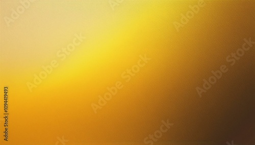 Abstract background, Yellow (Munsell) and Yellow (NCS) gradient background with light leak and grainy texture.