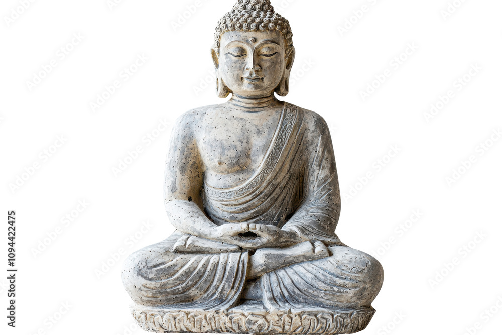 A serene Buddha statue in a meditative pose, showcasing intricate details and a peaceful expression. A serene Buddha statue in a meditative pose, showcasing intricate details and a peaceful expression.