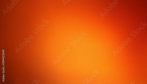 Abstract background, Vivid orange and Vivid orange peel gradient background with light leak and grainy texture.