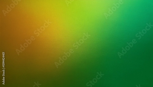 Abstract background, Vivid gamboge and Vivid lime green gradient background with light leak and grainy texture.