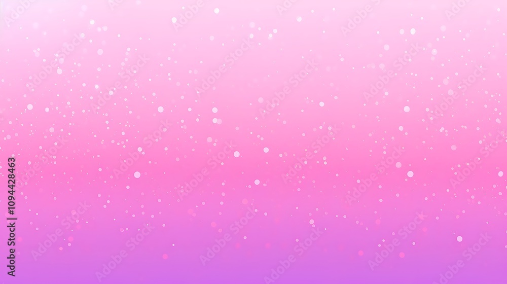 Obraz premium Pink Gradient Background With Scattered White Circles