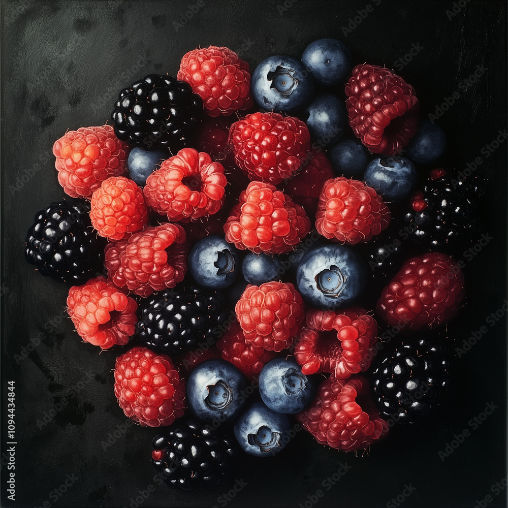 blackberries and raspberries blackberries and raspberries