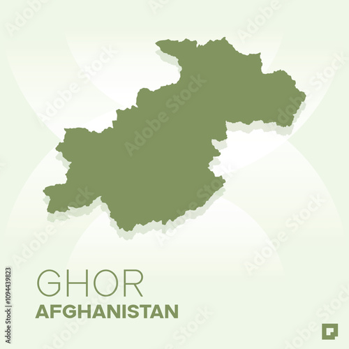 Ghor vector map, Vector map of Ghor, editable eps, AI files, Vector illustration of Ghor vector map