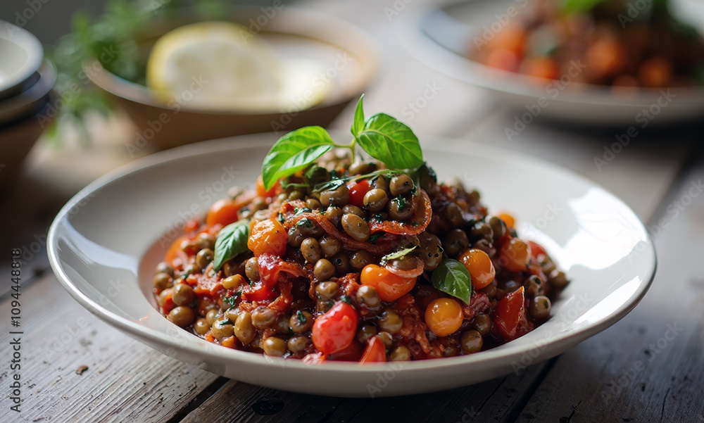 Lentil and Mushroom Bolognese Lentil and Mushroom Bolognese