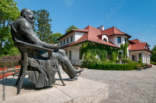 Monument to Zygmunt Krasiński in Opinogóra Górna. Museum of Romanticism, Masovian Voivodeship, Poland