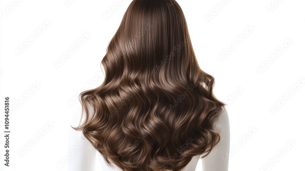Beautiful model girl with Brown hair strand,silky healthy chestnut wavy hair strand isolated on white background,hair wavy ribbon, with smooth texture,vibrant shine,brunette hairpiece, hairy ribbon. Beautiful model girl with Brown hair strand,silky healthy chestnut wavy hair strand isolated on white background,hair wavy ribbon, with smooth texture,vibrant shine,brunette hairpiece, hairy ribbon.