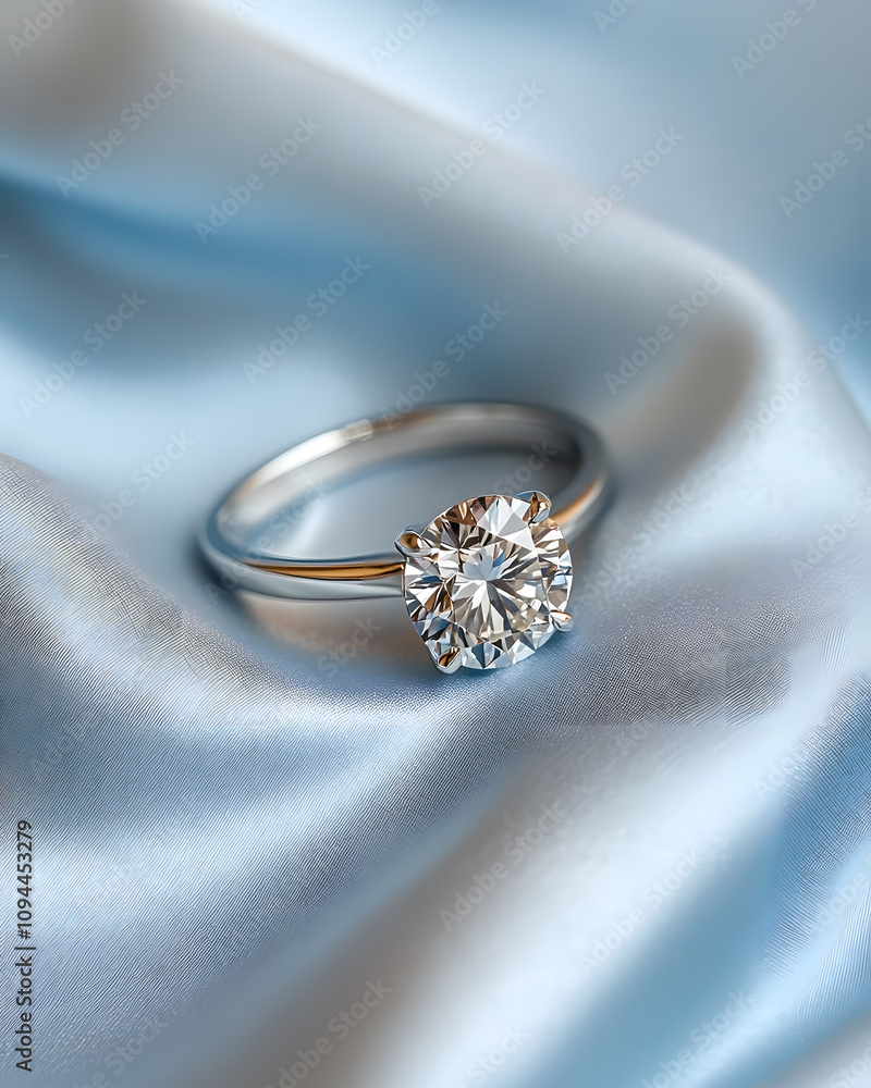 The beauty of diamonds and their luxury suit the beautiful scenery. For couples or ladies, look good and stylish. and space for writing text The beauty of diamonds and their luxury suit the beautiful scenery. For couples or ladies, look good and stylish. and space for writing text