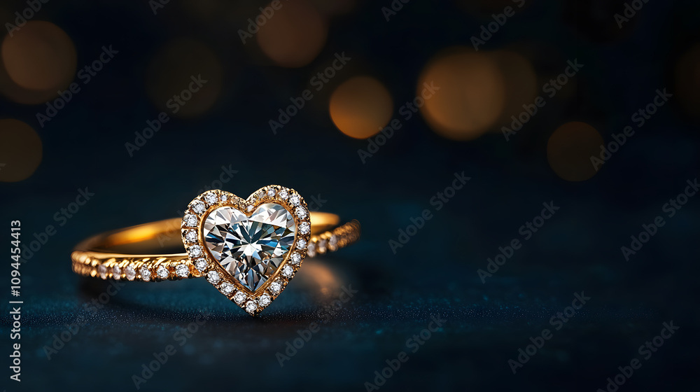 The beauty of diamonds and their luxury suit the beautiful scenery. For couples or ladies, look good and stylish. and space for writing text The beauty of diamonds and their luxury suit the beautiful scenery. For couples or ladies, look good and stylish. and space for writing text