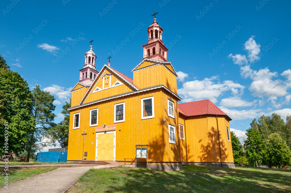 Church of St. Anne in Dąbrówka, Masovian Voivodeship, Poland Church of St. Anne in Dąbrówka, Masovian Voivodeship, Poland