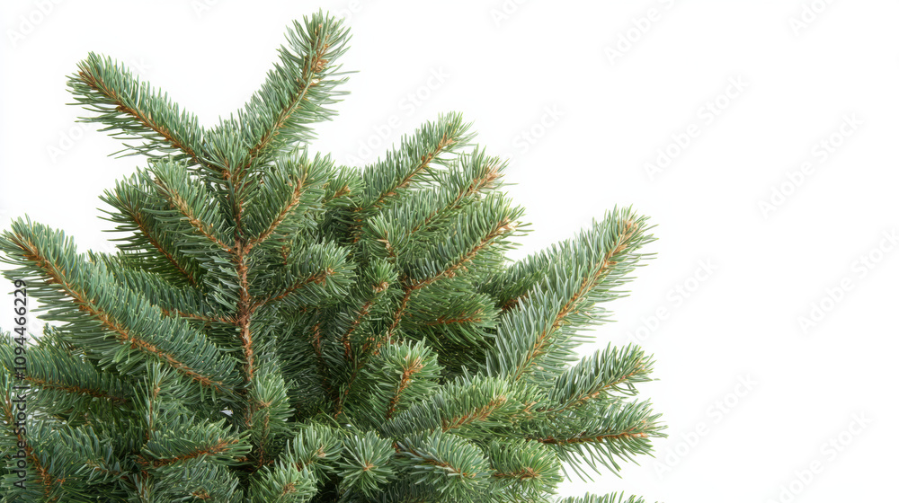 serene Christmas tree, detailed needles and texture, evokes feelings of peace and joy serene Christmas tree, detailed needles and texture, evokes feelings of peace and joy
