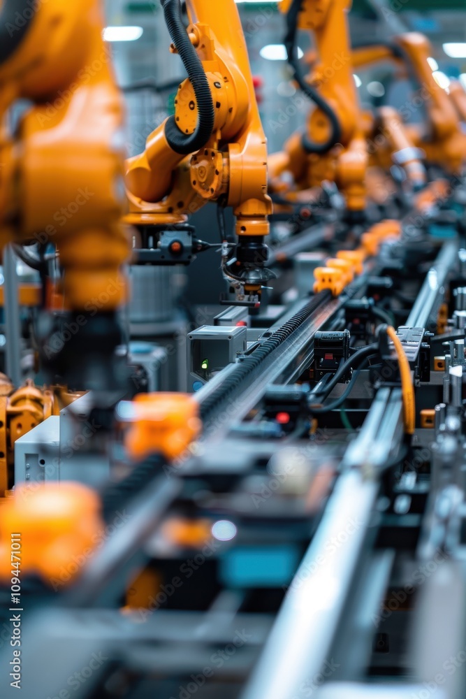 Advanced Drone Production Line with Engineers Monitoring Quality Using Cutting-Edge Technology Advanced Drone Production Line with Engineers Monitoring Quality Using Cutting-Edge Technology