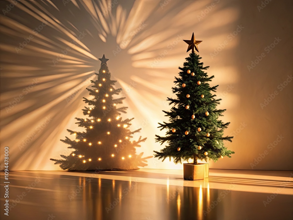 Merry Christmas Modern Minimalist Silhouette: Festive Decor, Elegant Tree Shadows, Holiday Cheer, Simple Design Elements, Cozy Atmosphere, Merry Christmas Modern Minimalist Silhouette: Festive Decor, Elegant Tree Shadows, Holiday Cheer, Simple Design Elements, Cozy Atmosphere,