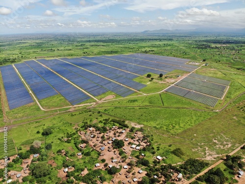 60 megawatt solar farm in Malawi, East Africa