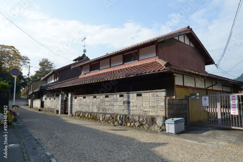 京都大原 三千院道の民家 京都市左京区