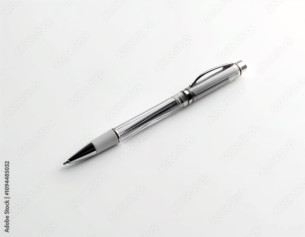 fountain pen on white background isolated mockup a pen with a black cap sits on a white surface. fountain pen on white background isolated mockup a pen with a black cap sits on a white surface.
