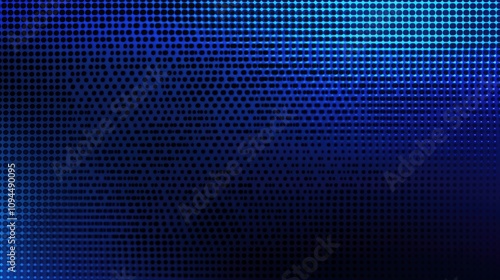 Blue Gradation with Dots in Abstract Design