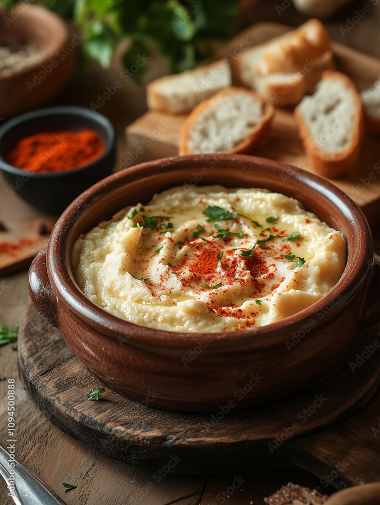 Artistic shot of lard spread with warm tones Artistic shot of lard spread with warm tones