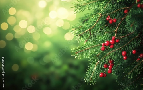 green christmas background 