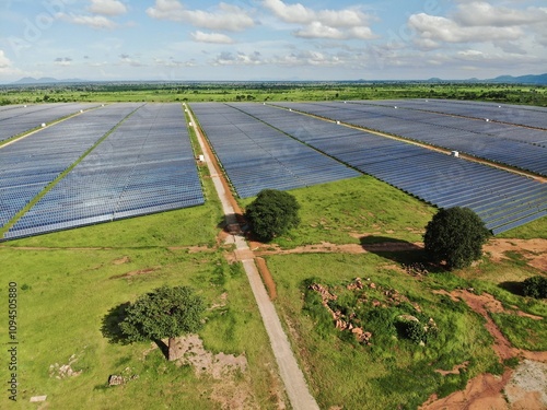 60 megawatt solar farm in Malawi, East Africa